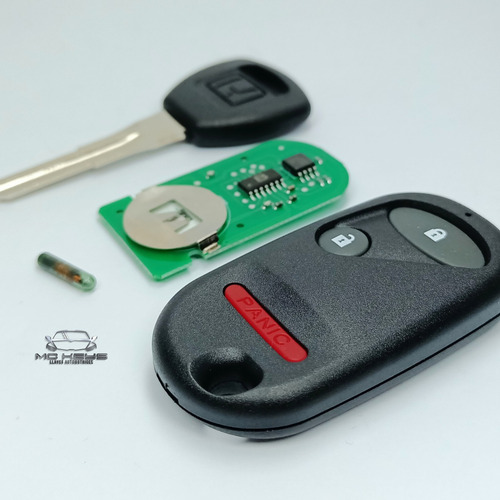 Control Alarma Llave Con Chip Honda Civic 2001 2002 Kit