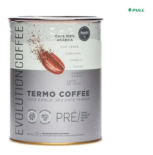Imagem 6 de 7 de Evolution Thermo Coffe 220g Café Termogênico - Desinchá