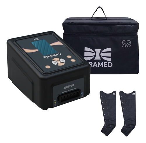 Pressury Aparelho De Pressoterapia Ibramed Bivolt Portátil