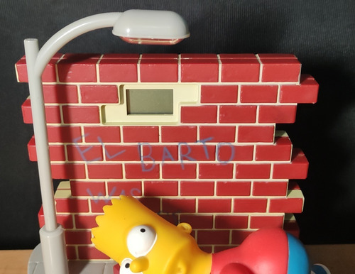 Los Simpsons Figura De Bart Simpson Con Sonido Y Luz (Usado)