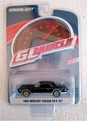 Green Light Gl Muscle 1968 Mercury Cougar Gt-e 427