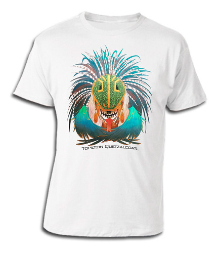 Playera De Quetzalcoatl Aztecas Mayas México Cultura Leyenda