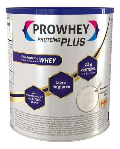 Prowhey Proteína Plus 320g - g a $217