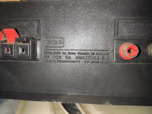 Aparelho Som 3x1 Cce System 5880 Funciona Mas Não Tudo. Ler. (Usado)