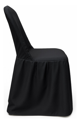 Funda Universal Para Silla De Banquete (6 Pack) Negro Liso