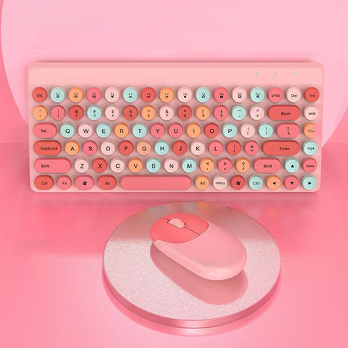 Ratón Inalámbrico Para Juegos, Teclado Y Kits De 2,4 G Para