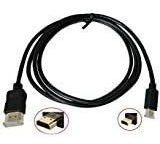 Micro Hdmi Tipo D A Hdmi Tipo A De Alta Velocidad Chapado En