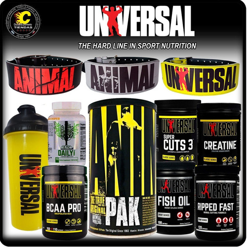 Combo Fuerza Animal Pak + Oxido Nítrico Arginina Genetic | Envío gratis Combo Fuerza Animal Pak + Oxido Nítrico Arginina Genetic | Envío gratis