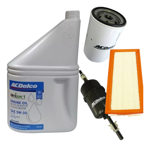 Kit 3 Filtros + Aceite Sintetico 5w30 Fiesta/ Ka 1.6 8v Roca