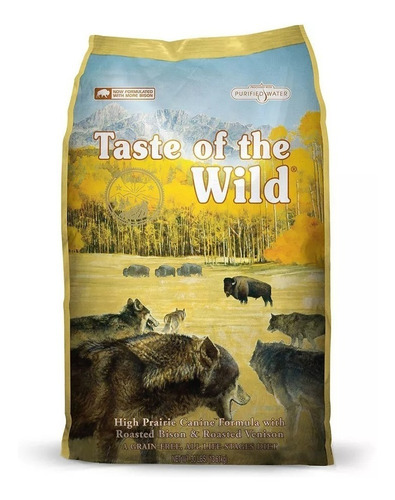 Imagen 1 de 1 de Taste Of The Wild High Prairie Canine Bisonte 6.3 Kg (14 Lb)