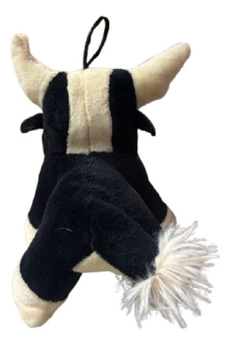 Kit De 3 Llaveros De Peluche Con Forma De Torito Multicolor
