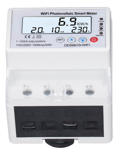 Medidor Inteligente Fotovoltaico Wifi 110v 220v 1100a Disyun