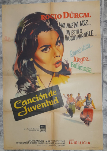 Afiche Or.- Cancion De  Juventud- Rocio Durcal