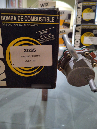 Bomba Gasolina Fiat Uno, Premio, Regata