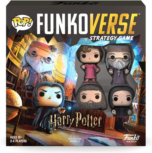 Juego De Mesa Funkoverse: Harry Potter 102, Paquete De 4 Uni