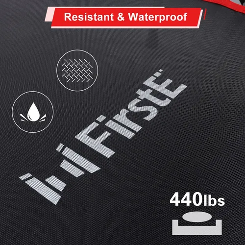 Mini Trampolín Fitness 127 Cm Plegable Con Mango Ajustable M