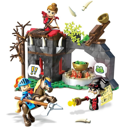 Mega Construx World Casa Brujos Magicos Y Poviones 189 Pz