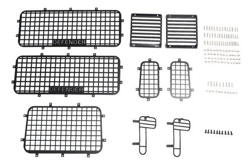 Funda Protectora De Malla Metálica Para Ventanas, Luz, Decor