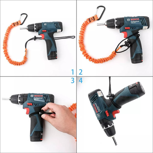 3 Pcs Ajustable Cordón Para Herramientas Cinta De Seguridad