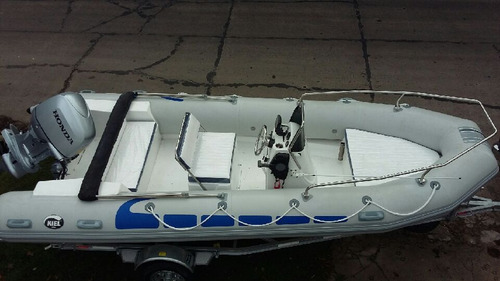 Semirrígido Kiel 5,6 Matrizado Con Mercury 60 Hp 4tiempos