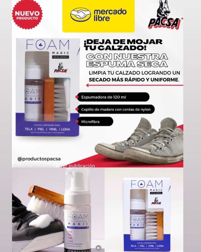 Kit De Limpieza,magiesponja, Crema Blanqueadora Y Foam Magic