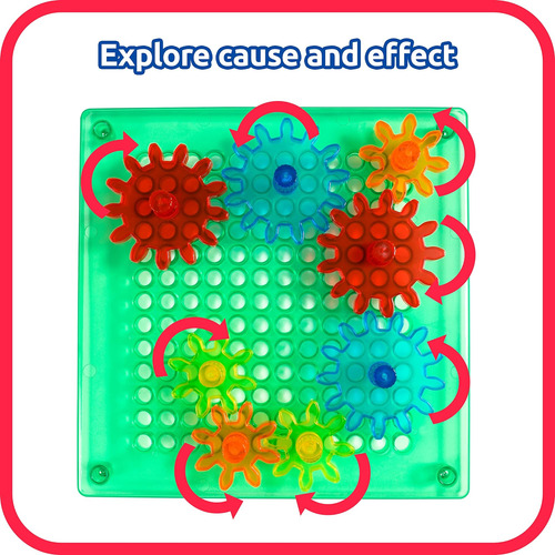 Spark & Wow Swap N Spin Gear Grid - Edades 2+ - Rejilla De