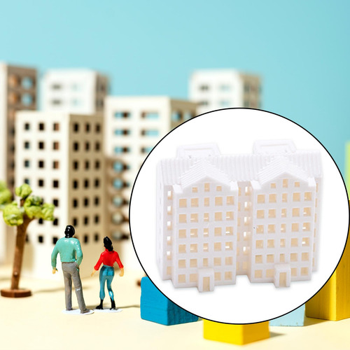 Edificio De Apartamentos En Miniatura 1. 500 Estilo C