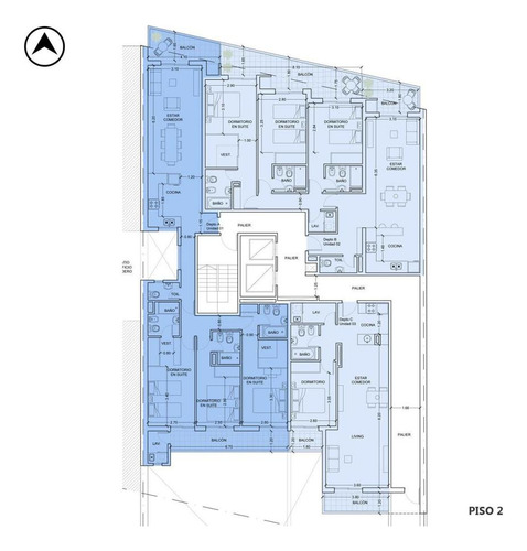 Departamento 2 Dormitorio - Edificio Con Amenities - Tribunales