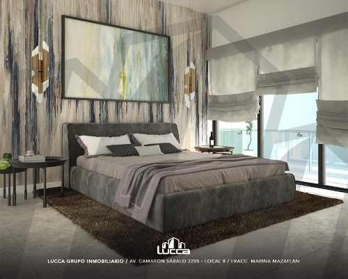 Imagen 4 de 21 de Departamento - Fraccionamiento Marina Mazatlán