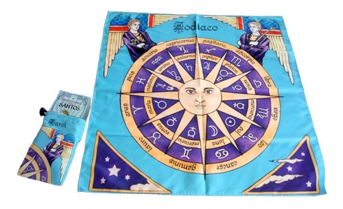 Imagen 4 de 6 de Paños Tarot C/bolsa 70cm.exclusivos