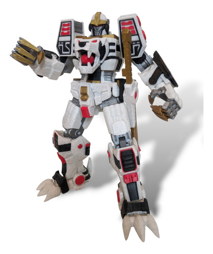 Kingtiger Simil Tigerzord Figura 3d 27cm