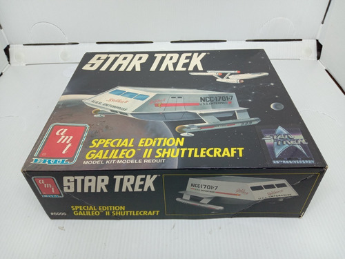 Imagem 1 de 7 de Kit Plastimodelismo Ertl Star Trek Galileo Ii Shuttlecraft
