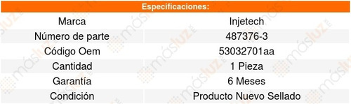 Inyector Combustible Mpfi Ram 1500 6cil 3.7l 04_10 8141632
