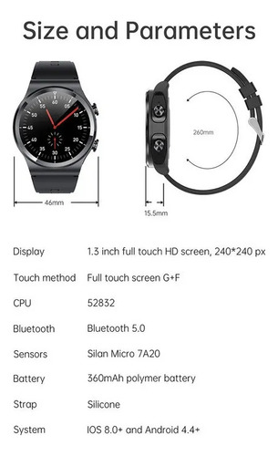 Auriculares Bluetooth 2 En 1 Para Reloj Inteligente