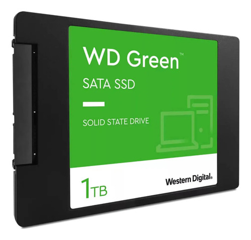 Hd Interno 1tb 2.5 Ssd Wd Green Wds100t3g0a Jwk
