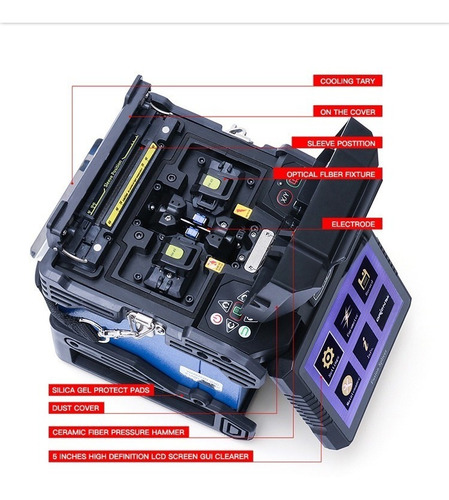 Fusionadora De Fibra Optica Orientek T43