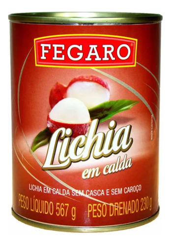 Lichia Em Calda Fegaro Lata