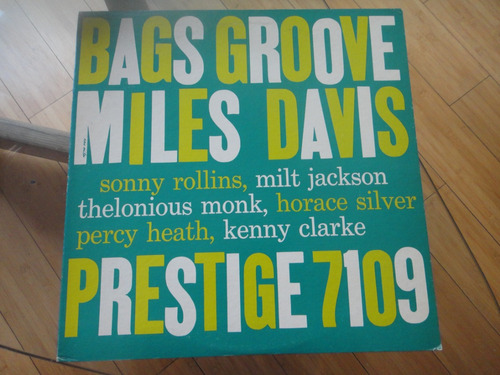 Miles Davis (w/ Rollins, Monk) Bags Groove Vinilo Japonés Nm