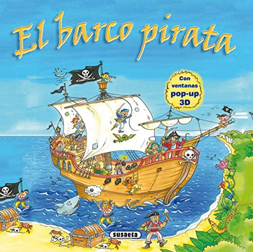 El Barco Pirata, De Susaeta, Equipo. Editorial Susaeta, Tapa Dura En Español
