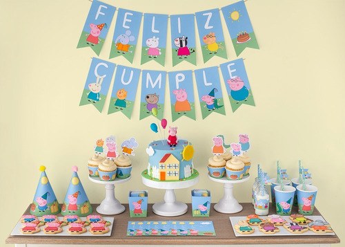 Kit De Fiesta Imprimible Pepa Pig