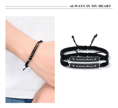 Zeqingjw Pulsera De Cremación Para Cenizas Pulsera De Urna Y