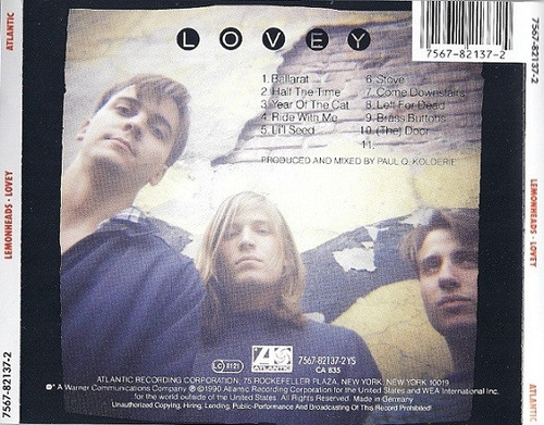Cd Lovey (the Lemonheads) Estándar