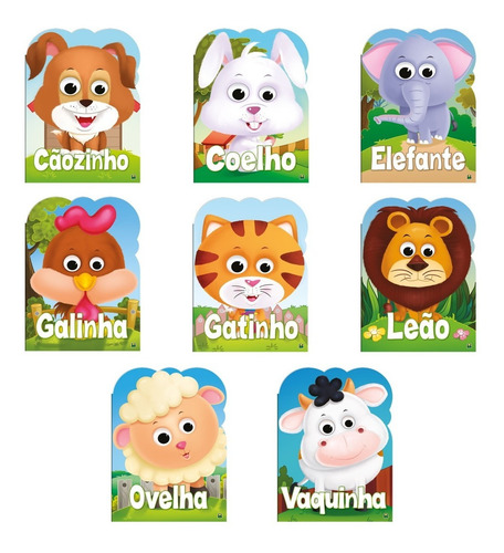 Coleção De Livro Infantil - Olha Quem Sou! - 8 Títulos