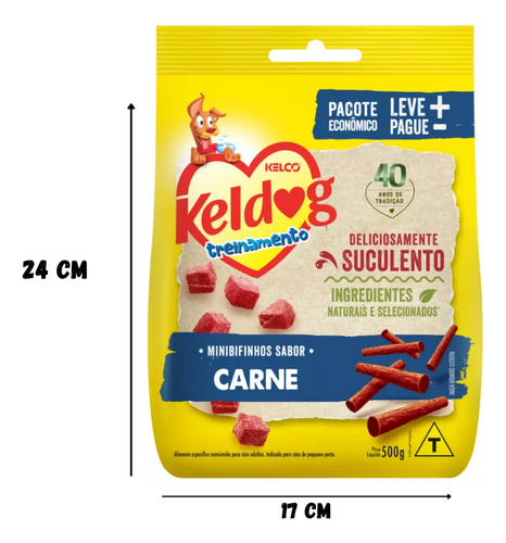 Keldog Bifinho Evol Criadores Mini Carne 500gr