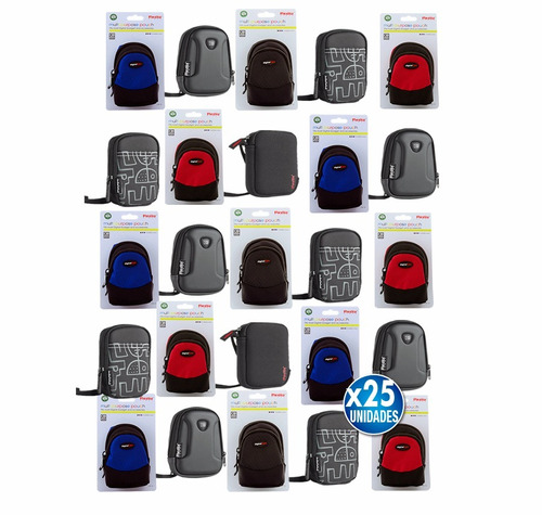 Pack X25 Estuches Fundas De Camara Digital Varios Diseños