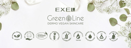 Exel Green Line Dermo Vegan Skincare Serum Iluminador 30ml Todo Tipo De Piel Día/noche