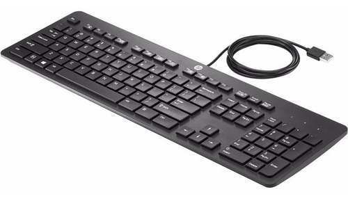 Teclado Hp Usb Slim, Negro (ku-1469)