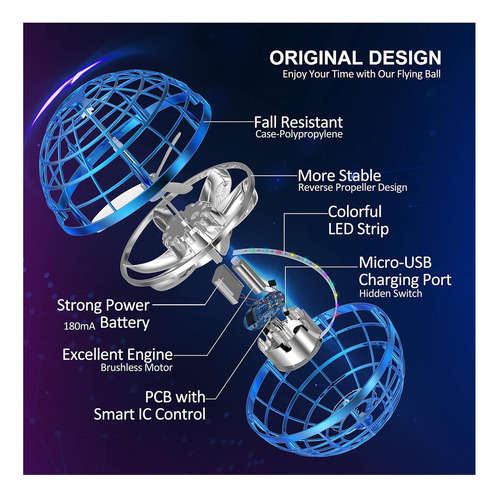 Pelota Lematrix 2024 Con Forma De Orbe Volador, Bola Flotant