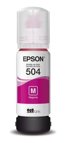 Refil Tinta Original Epson T504 Magenta