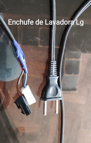 Enchufe Cable De Poder Para Lavadora LG